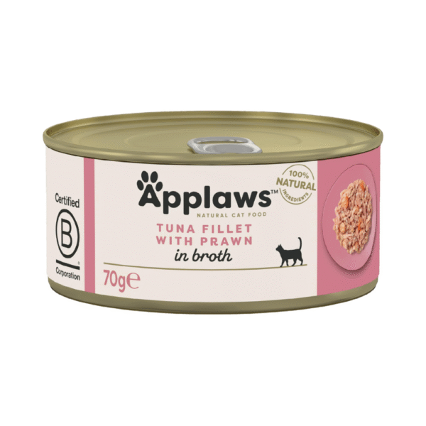 Applaws Tuna Fillet And Prawn Wet Cat Food 70g