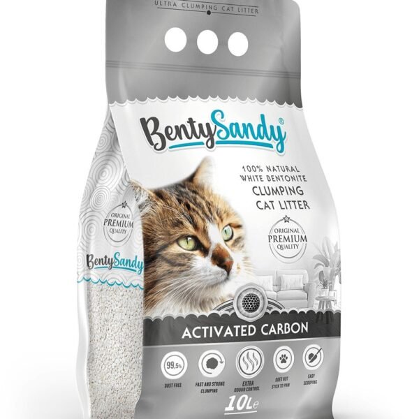 Benty Sandy Natural Advance Activated Carbon Cat Litter