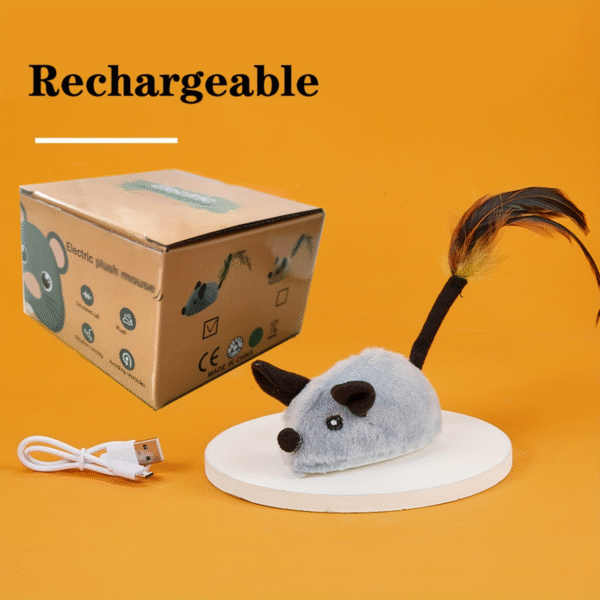 Interactive Cat toy Plush Mouse
