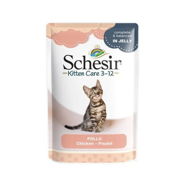 Schesir Kitten Chicken in Jelly 85g Pouch