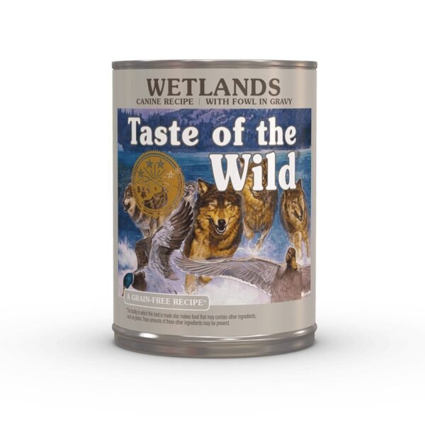 Taste Of The Wild Wetlands With Fowl In Gravy Wet Dog Food 390g