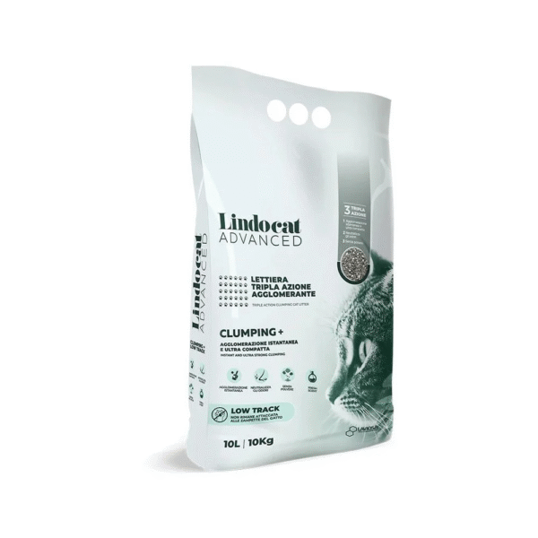 Lindocat Advanced Clumping + Low Track Cat Litter , 10 L