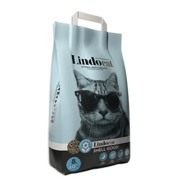 Lindocat Smell Good Natural Bentonite Cat Litter (Floral & Fruity) 8 L