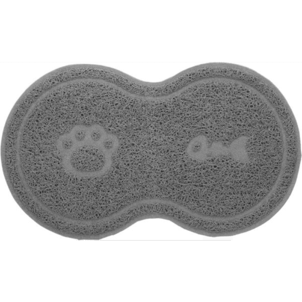 Waterproof Cat Litter Mat Grey One Size