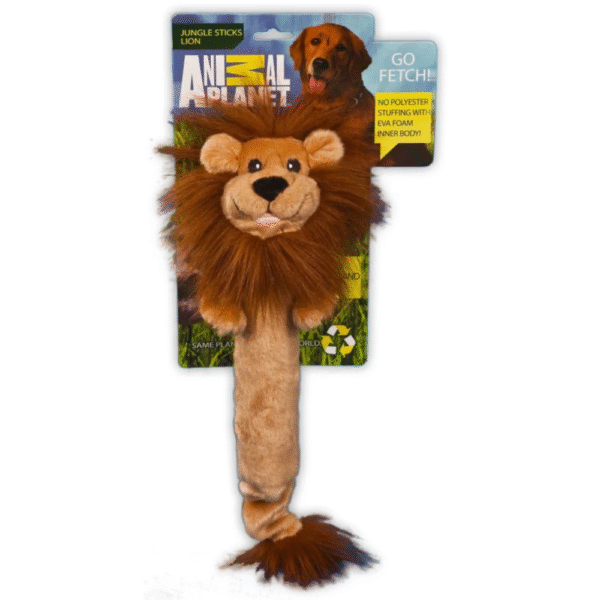 Animal Planet Stick Jungle Lion Chew Dog Toy