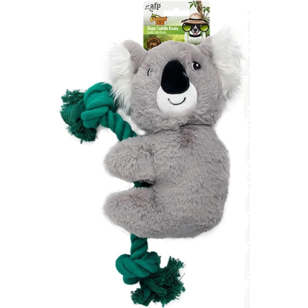 Rope Cuddly Koala Chew Dog Toy