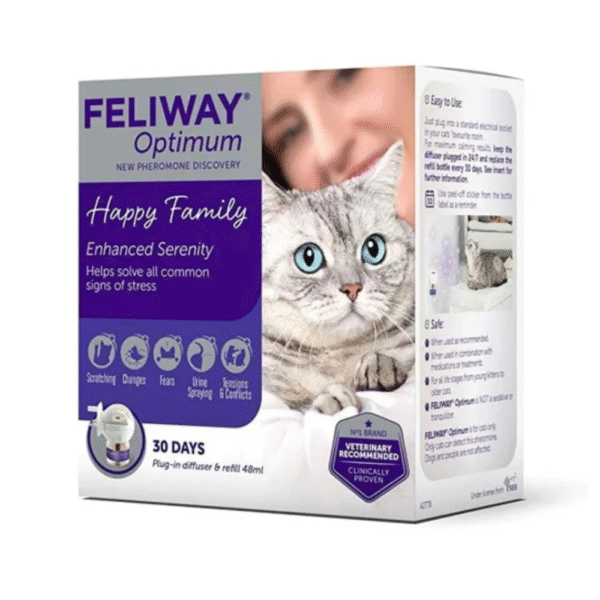 Feliway Optimum Diffuser And Refill 48 ml