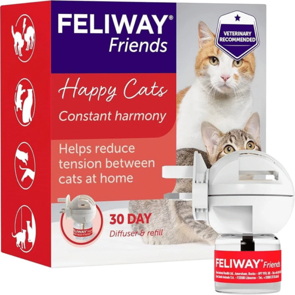 Feliway Friends Comfort Diffuser And Refill For Multi Cat 48ml