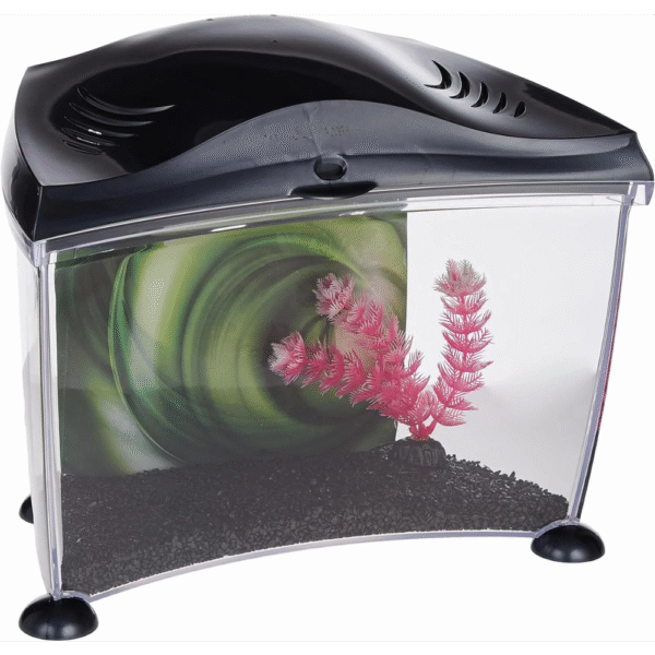 Fluval Marina Betta Kit Aquarium Graphite, 6.7L