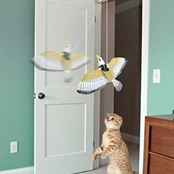 Flying Bird Electric Cat Toy