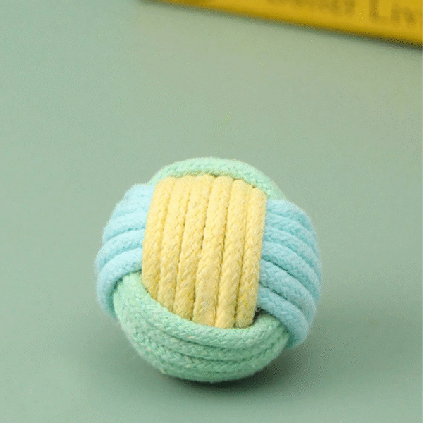 Interactive Stuffed Wool Ball Cat Toy