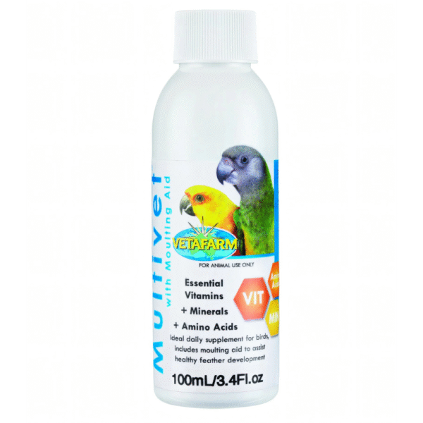 Multivet Liquid For Birds 100 ml