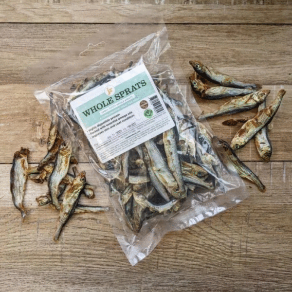 Jr Pure Dried Whole Sprats Dog Rewards 85g