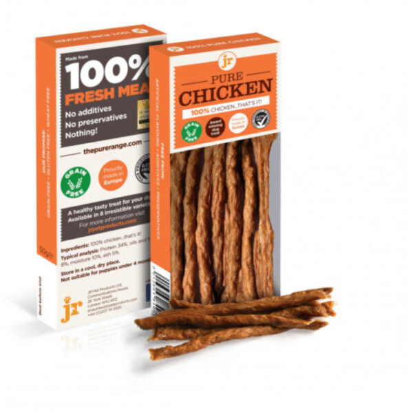 Jr Pure Chicken Sticks Dog Treats 50g