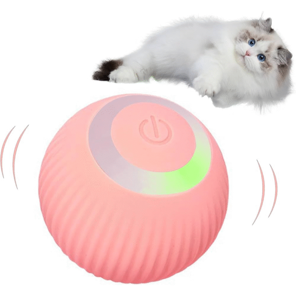 Smart Roller Ball For Cats With A Built In Smart Chip