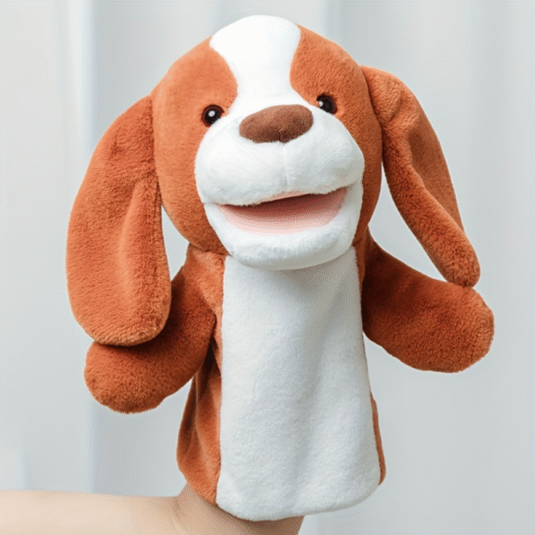 Cute Plush Dog Hand Puppet