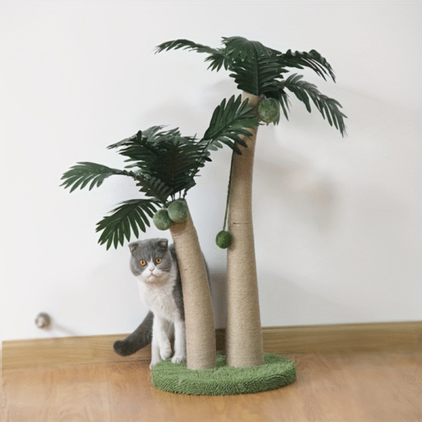 Tropical Palm Tree Cat Scratching Post