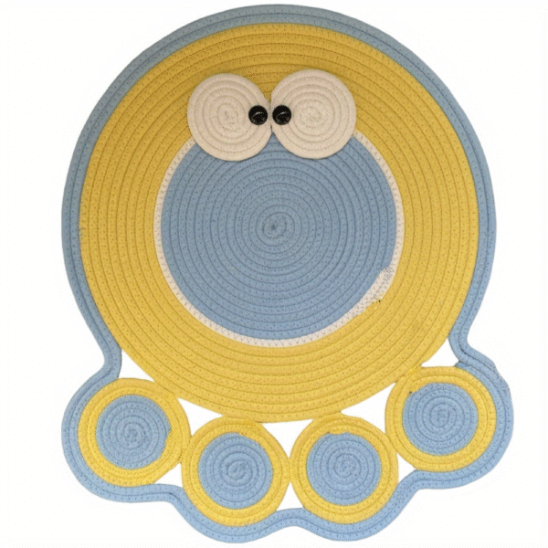 Octopus-Shaped Cat Scratching Mat
