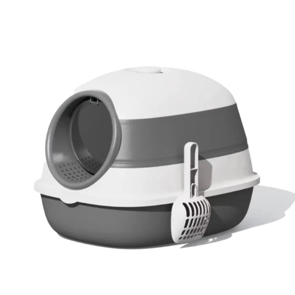 Anti Volatile Covered Cat Litter Box With Scoop