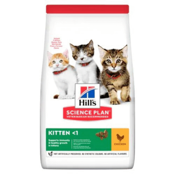 Hills Kitten Dry Food With Chicken 1.5 Kg