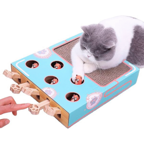 Gopher Design Cat Teaser Interactive Cat Toy