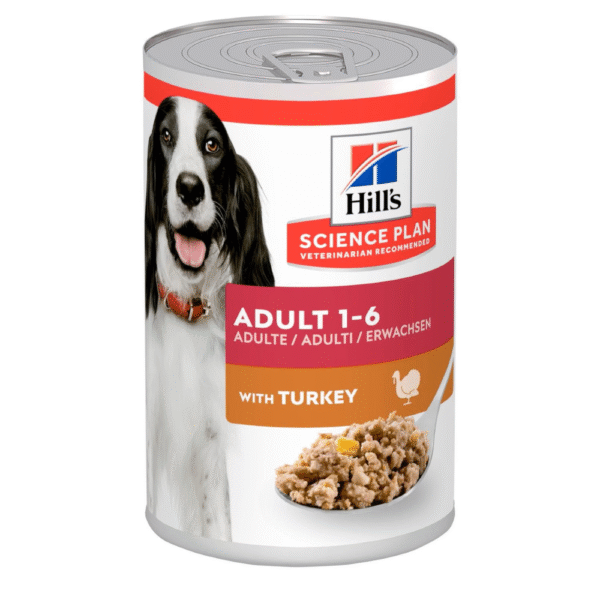 Hills Adult Turkey Wet Dog Food 370g