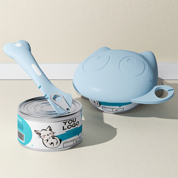 Cat Food Can Spoon & Can Lid