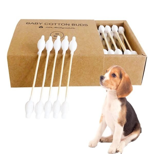 Specific Swabs Designed With Wooden Handle 50 pcs