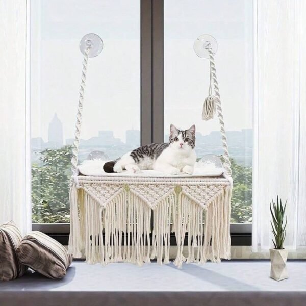 Hammock Bohemian Cat Fringe For Window