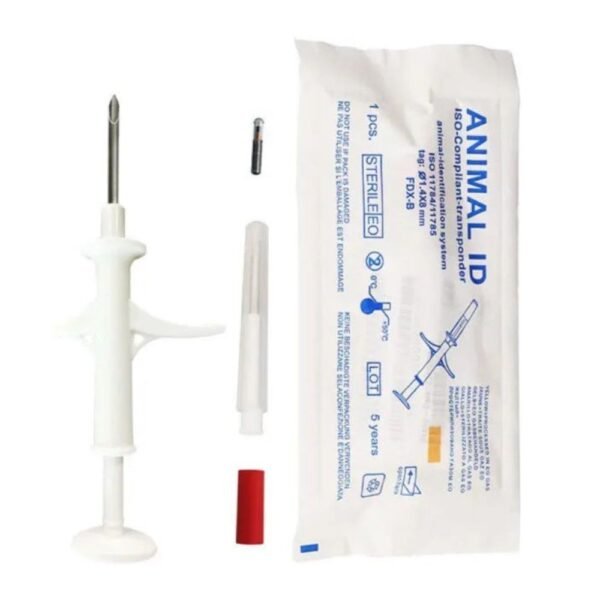Animal ID Chips Microchip With Disposable Syringe