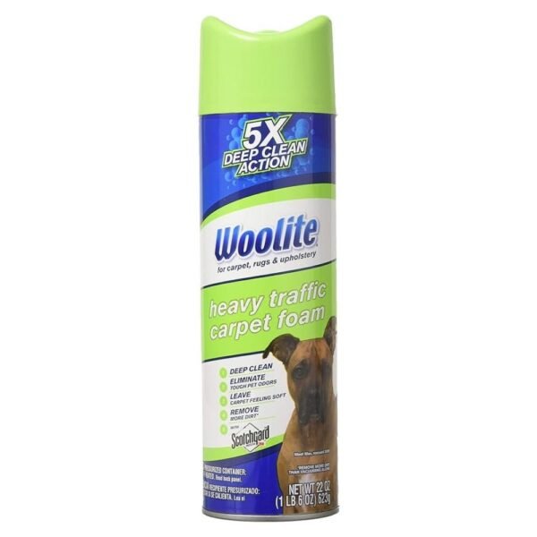 Woolite Heavy Traffic Carpet Cleaner , 623gm