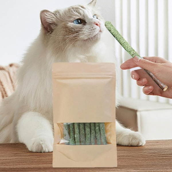 Cat Grass Teething chew Stick