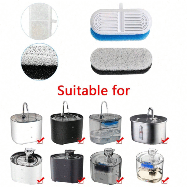 Cat Water Drinking Fountain Filter FT4001 , 4 Pcs