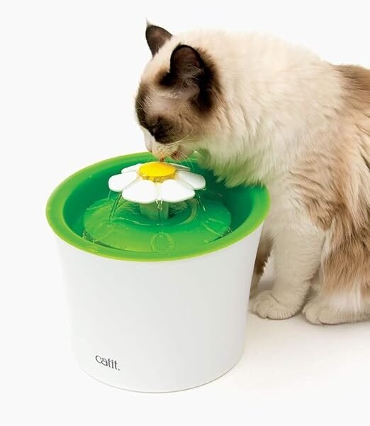 Catit Sense 2.0 Flower Fountain With Led, Green