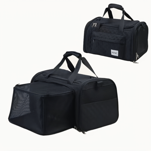 Expandable Cat Carrier Bag For Airplane Travel