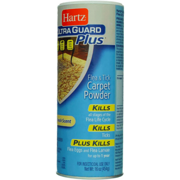 Hartz Ultraguard Plus Flea & Tick Carpet Powder 454 G