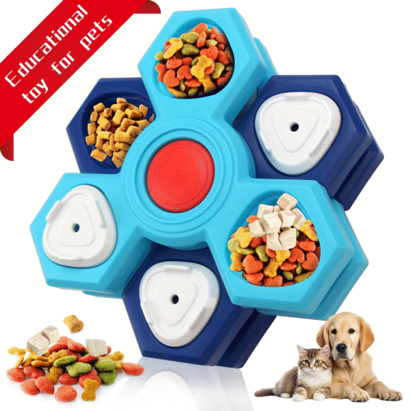 Interactive Dog Puzzle Feeder Toy