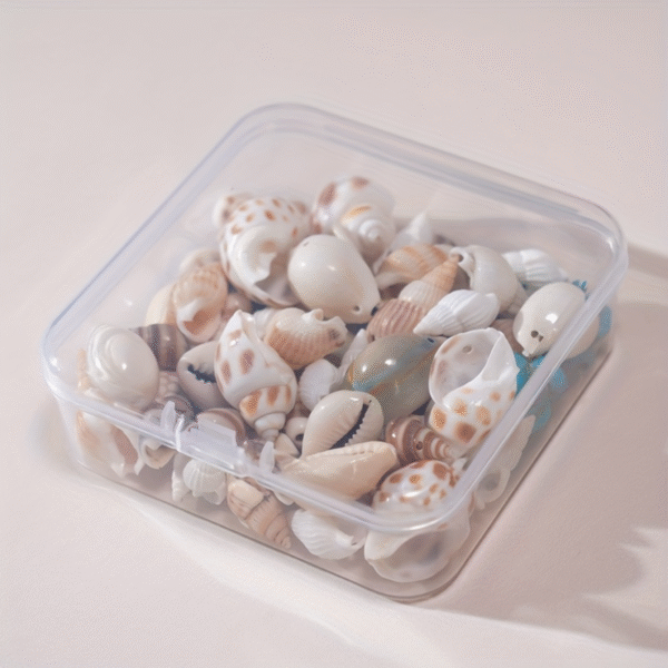 Natural Shell Charms Set
