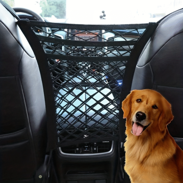 Pet Car Seats Barrier And Storage Net
