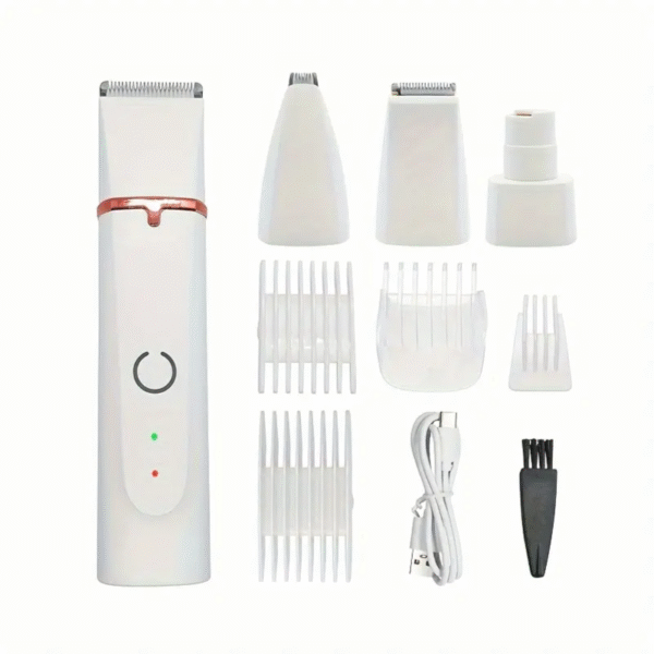 Pet Grooming Kit With Hair Trimmer & Nail Grinder