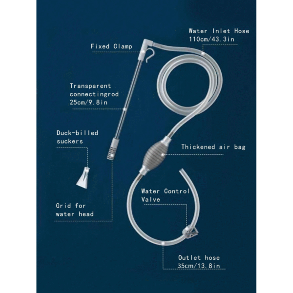 Premium Fish Tank Water Changer Siphon Hose