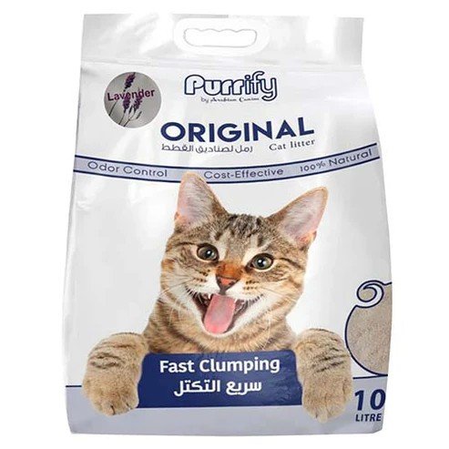 Purrify Original Clumping Dust Free Cat Litter 10L