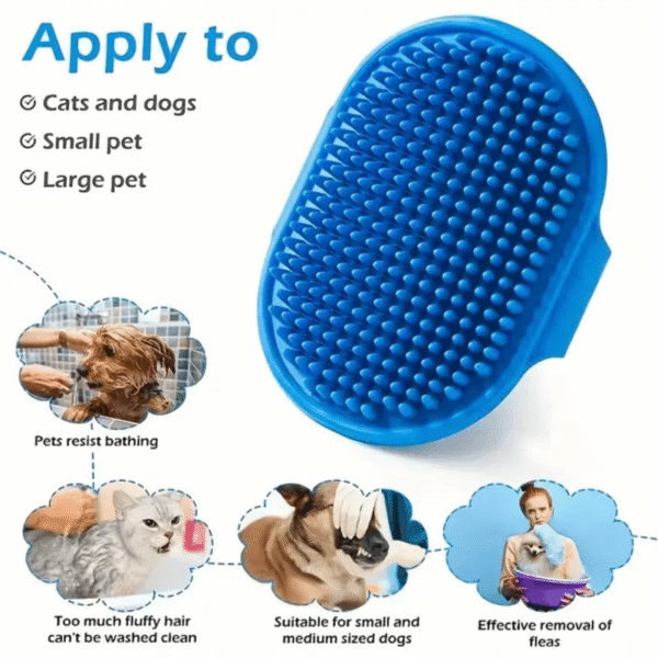 Silicone Dog Bath Brushes