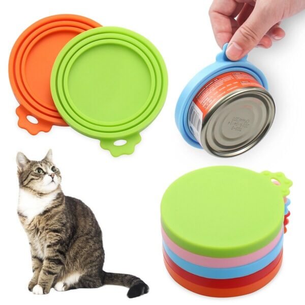 Silicone Pet Fresh Keeping Food Lid