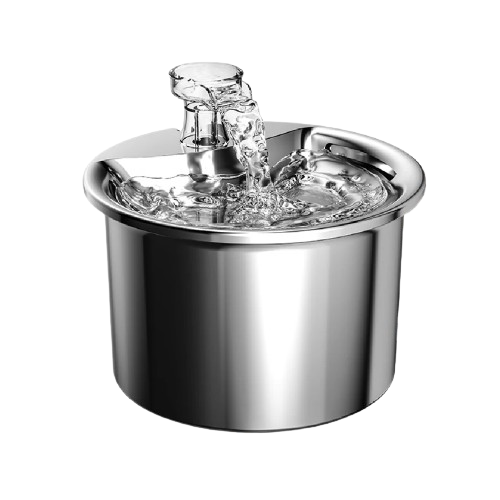 Stainless Steel Smart Pet Water Fountain 2.0 L
