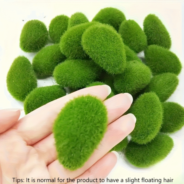 Artificial Moss Rock , 10pcs
