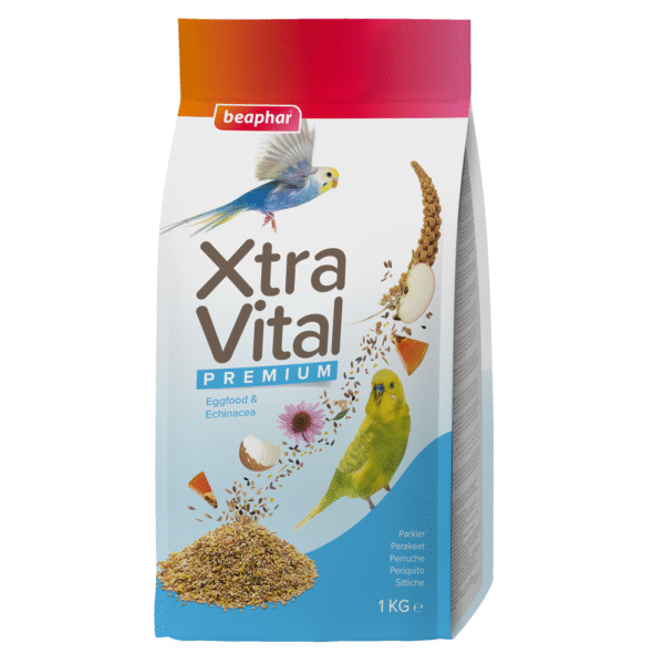 XtraVital Parakeet Premium Complete Bird Food , 1 kg