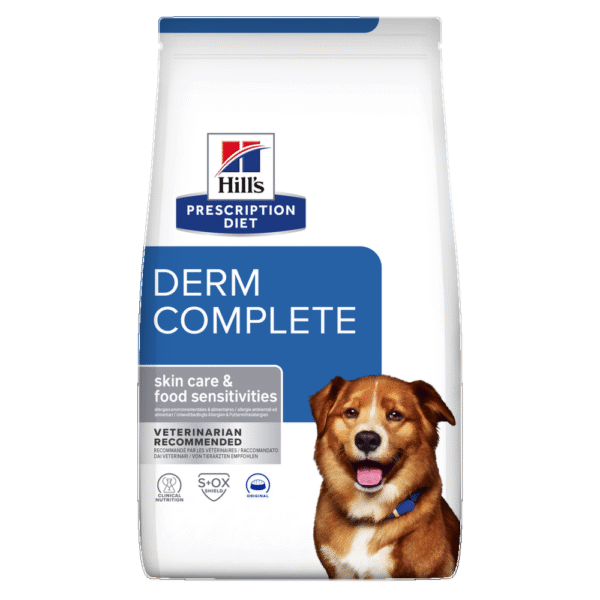 Hills Derm Complete Dog Food 4 kg