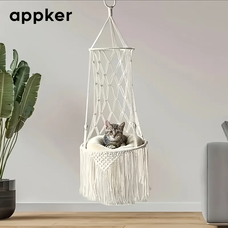 Long-Tassel-Woven-Cat-Hammock