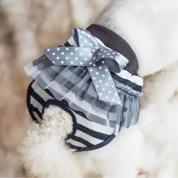 Pet Physiological Pants Grey , Medium